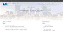 Desktop Screenshot of mrlegal.com.au